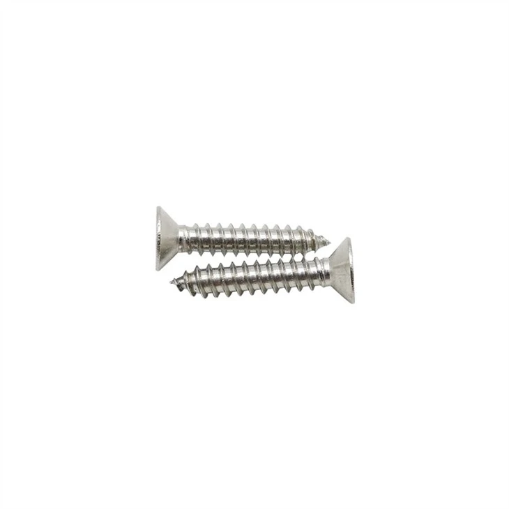 Phillips countersunk self tapping screws (4)